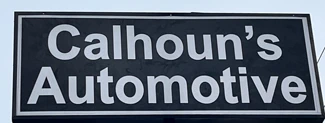 Calhouns Automovie sign